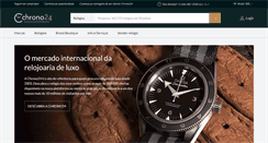 Desktop Screenshot of chrono24.com.br