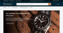 Desktop Screenshot of chrono24.dk